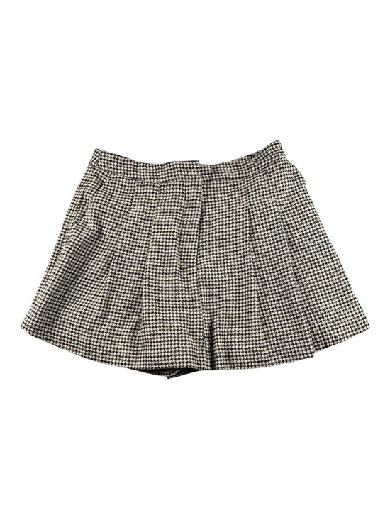 H&M Dresses & Skirts - H&M Brown and Black Houndstooth Pleated corporategirlie, preppy, Mini Skort Sz 6